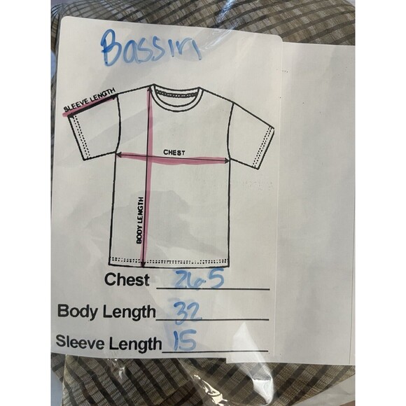 Bassiri UOMO USA Mens Brown XL Striped Abstract Geometric Print Button up Shirt - Picture 5 of 5